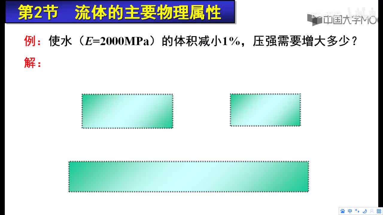 7. 1.4.2 流体压缩性举例与膨胀性
