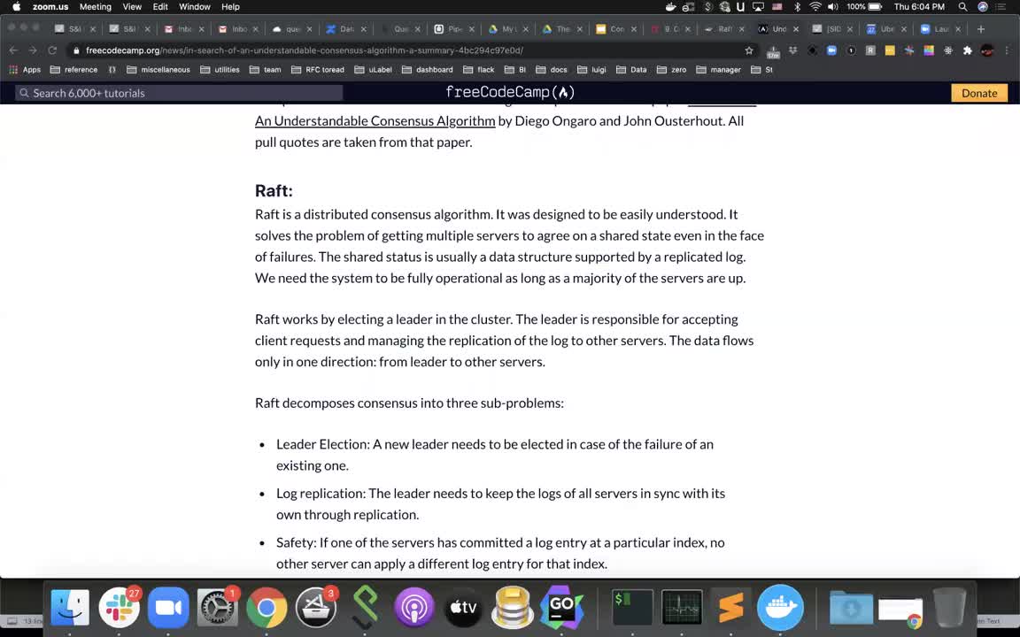[22] Chapter 11： consistency and consensus