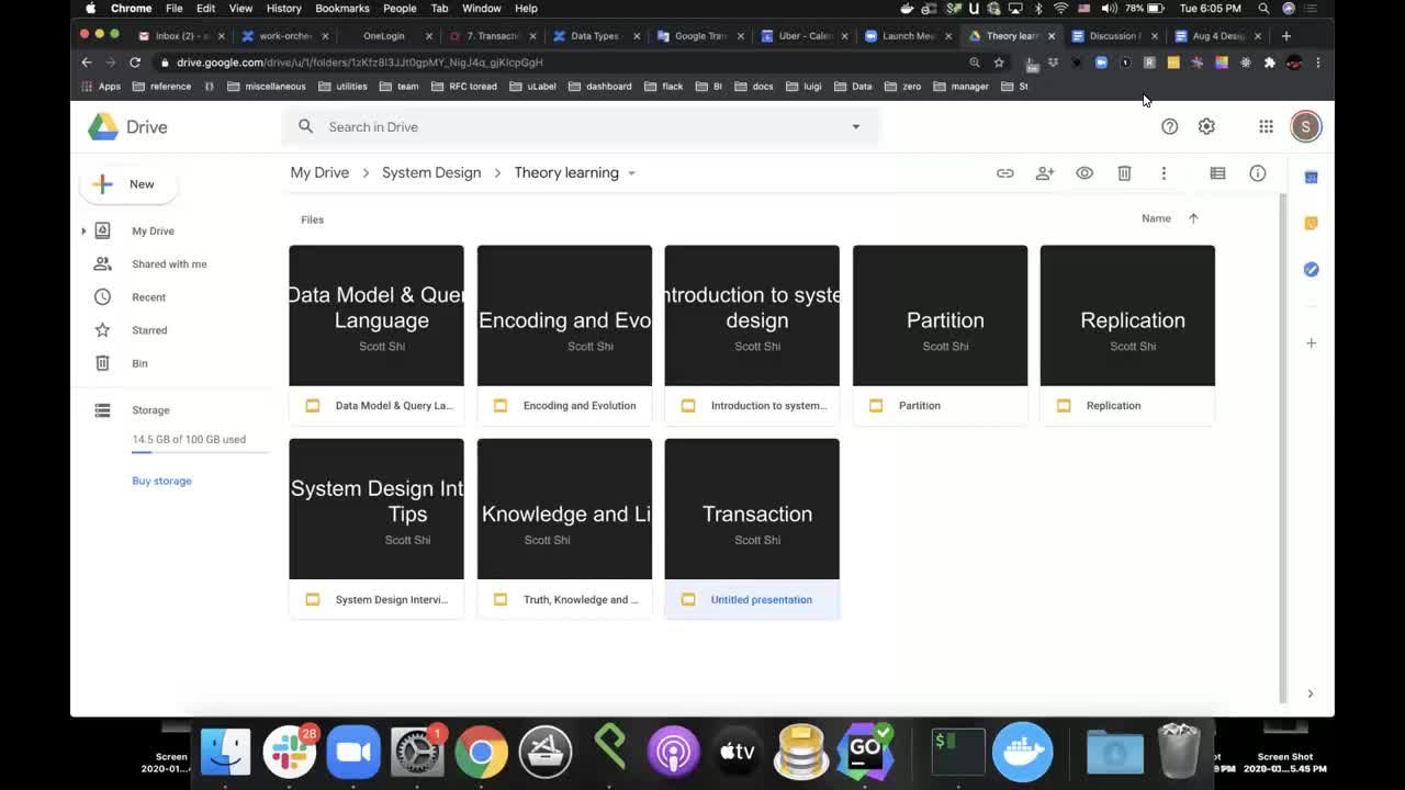 [17] Mock interview： Design calendar