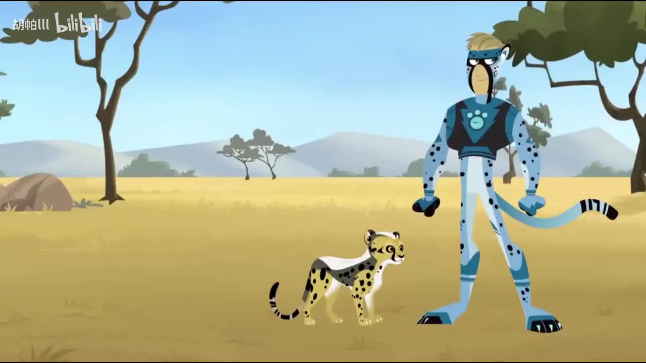 被收养的猎豹下