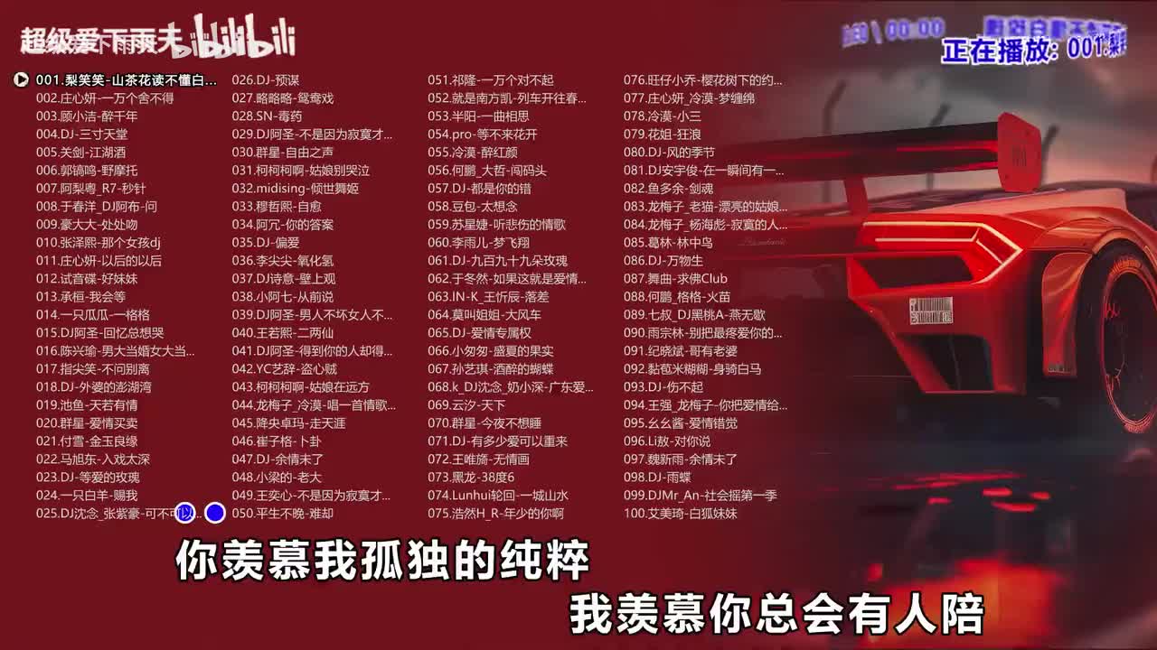 车载DJ热歌《100首》