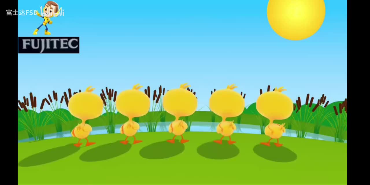 3-Five Little Ducks