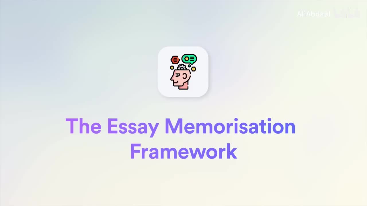 记忆技巧(3): 作文/小论文记忆框架