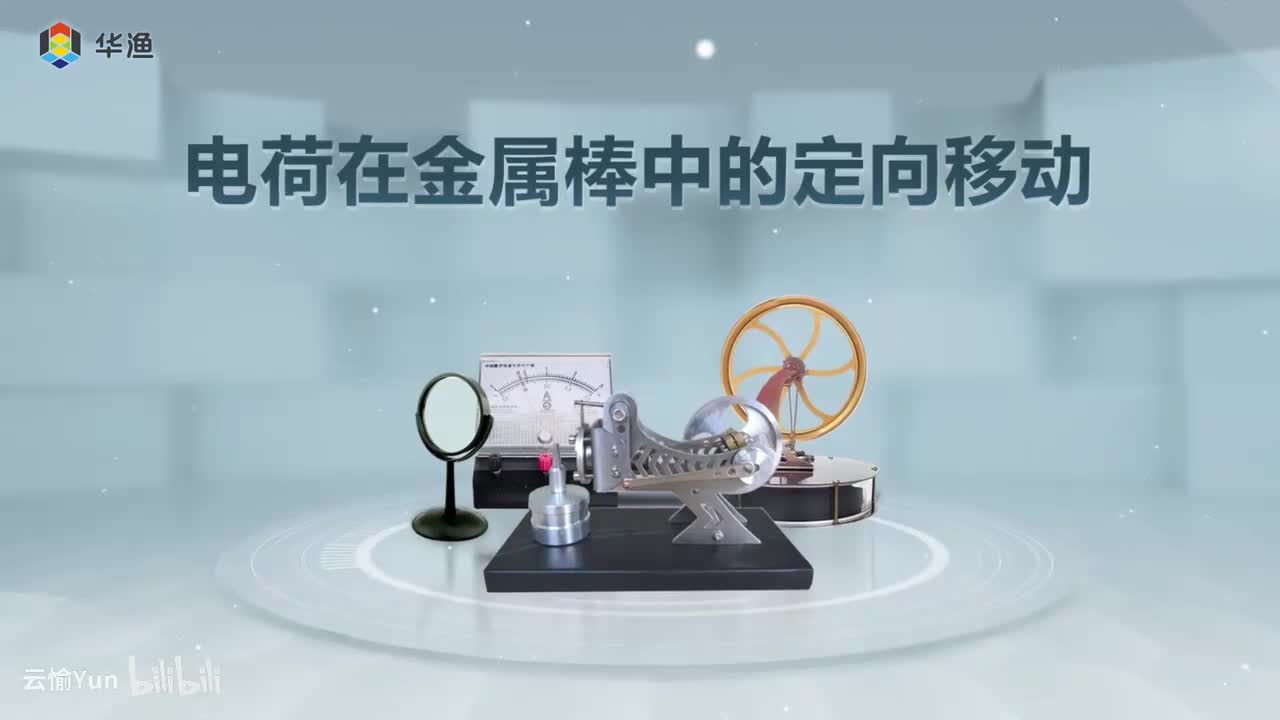 电荷在金属棒中的定向移动