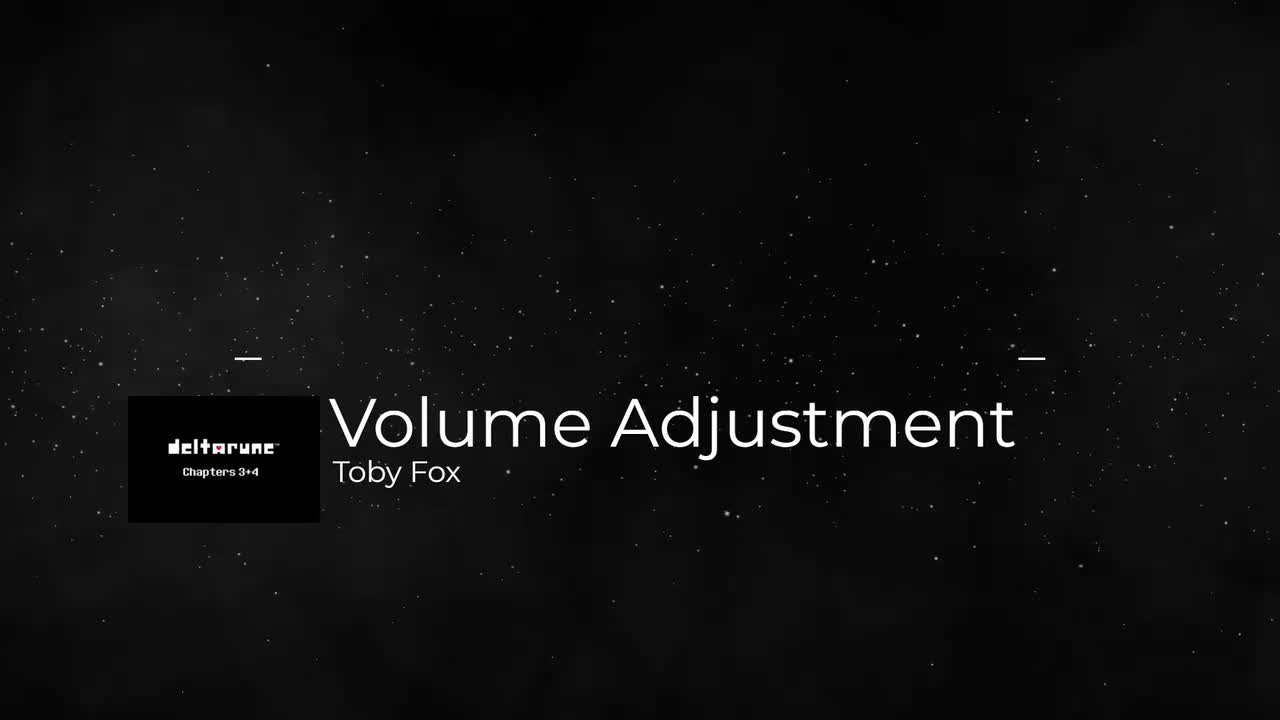 75 Volume Adjustment