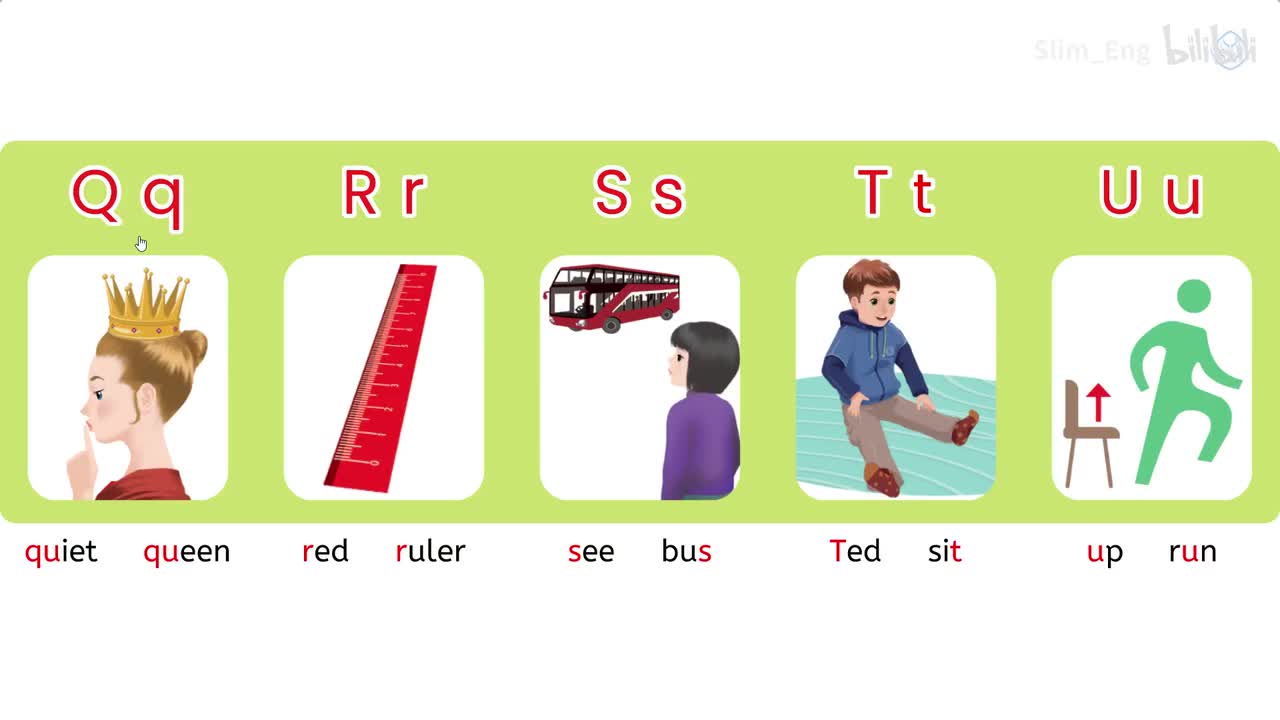 U5 P54 Letters and sounds1（动画）