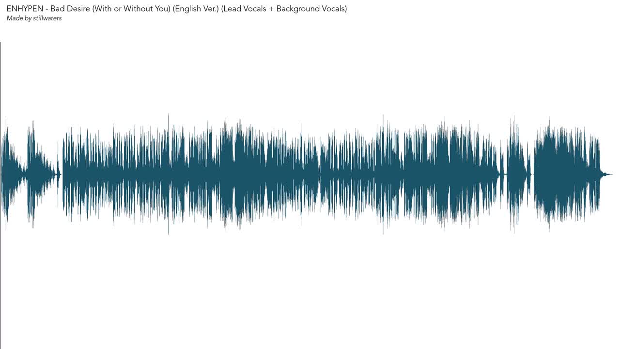Bad Desire (With or Without You) (Eng. Ver.) (Lead Vocals + Background Vocals)