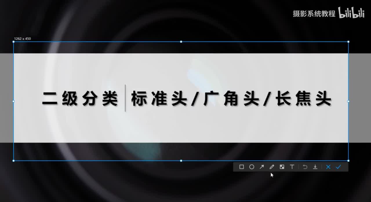 03镜头分类-标准镜头、广角镜头、长焦镜头