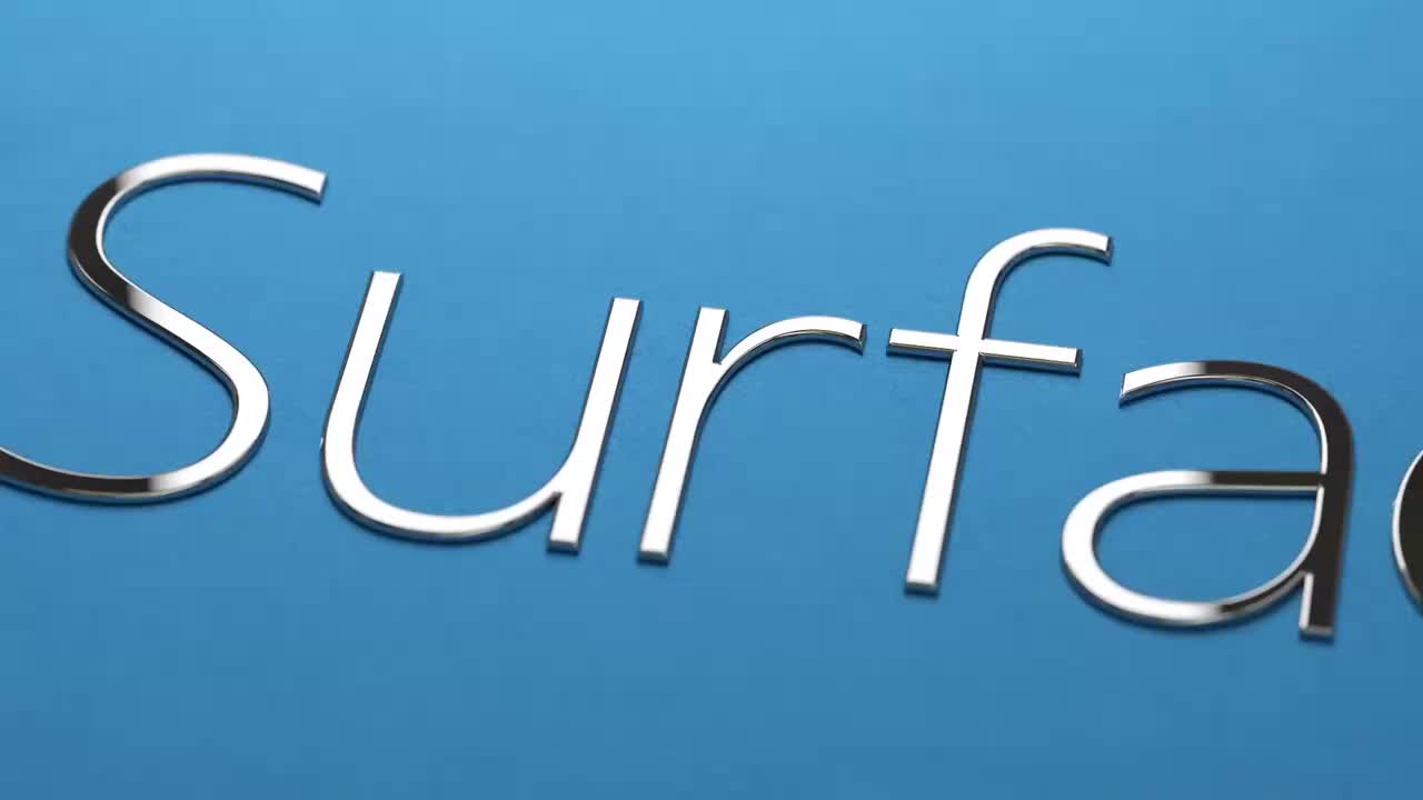 微软 Surface 3 广告