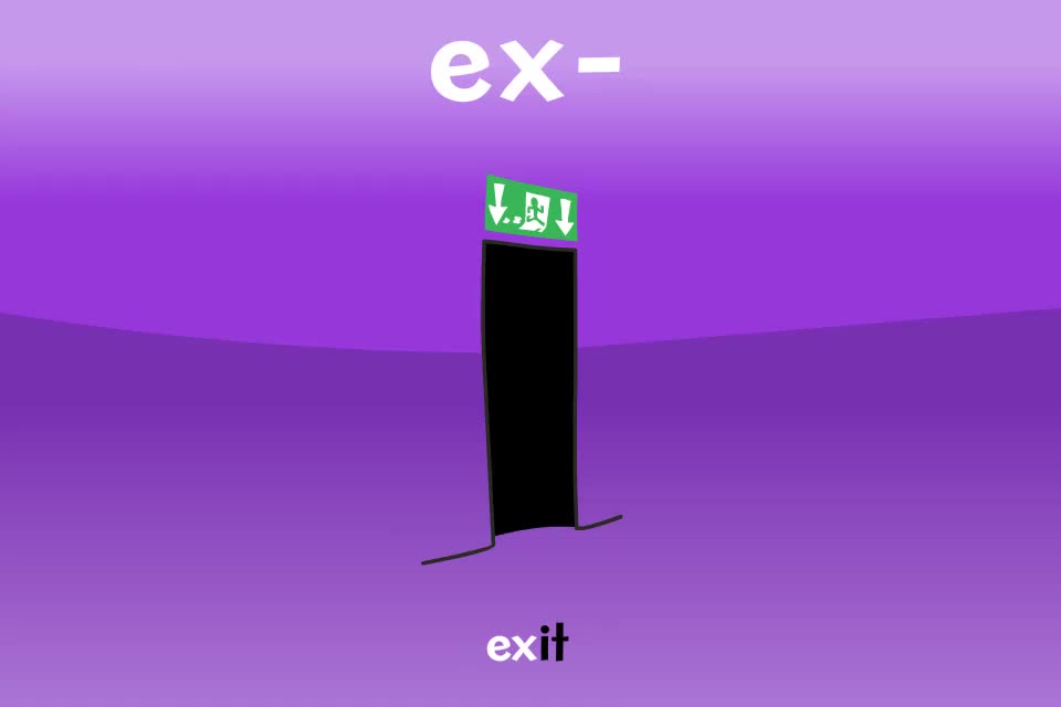 【常见前缀07】ex-