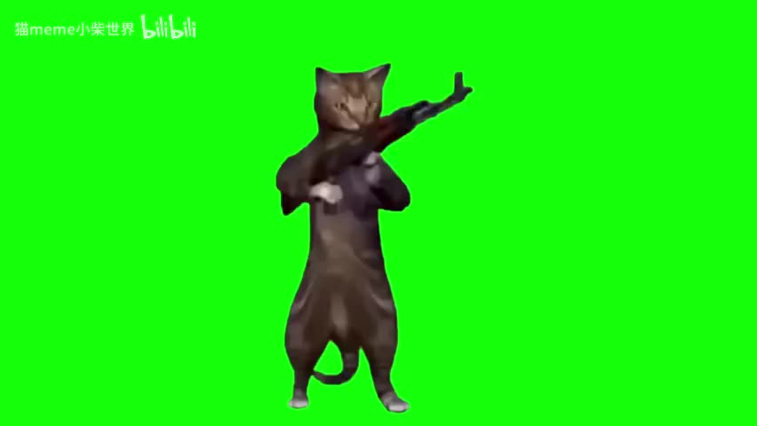 81.冲锋枪小猫（有声）