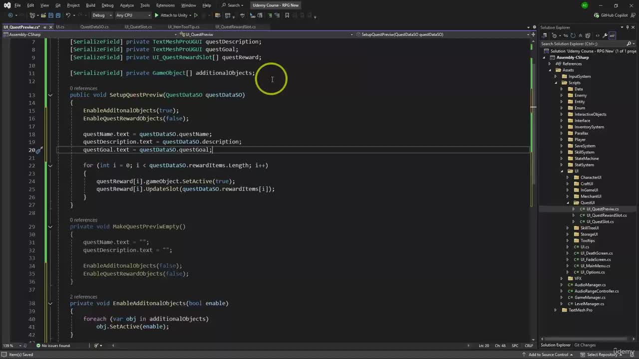 4. Quest UI Logic - Part 2
