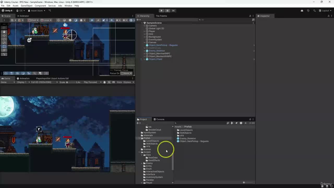 10. Clean up & Project