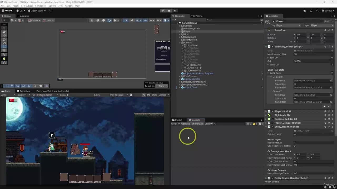 8. Clean up & Project