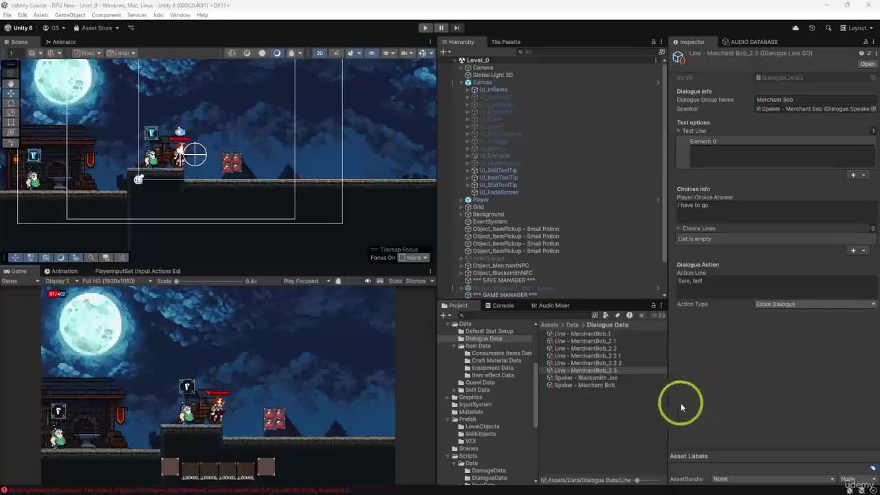 7. Clean up & Project