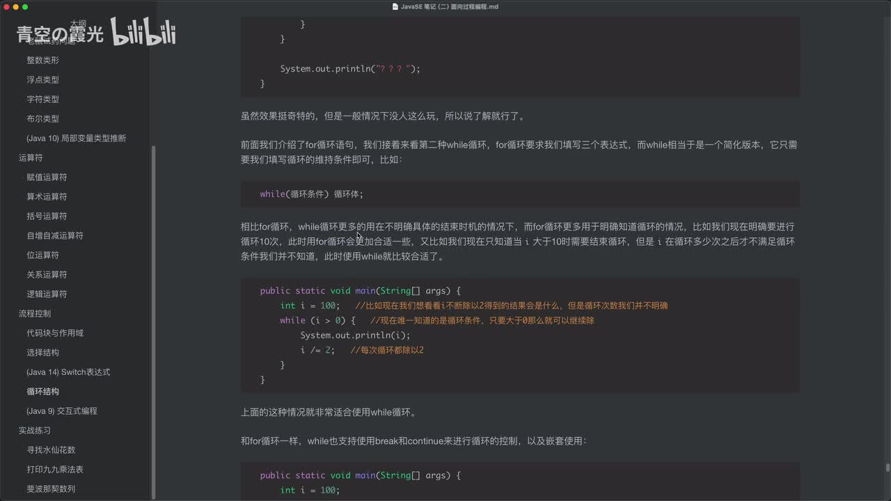 入门：循环结构（三）