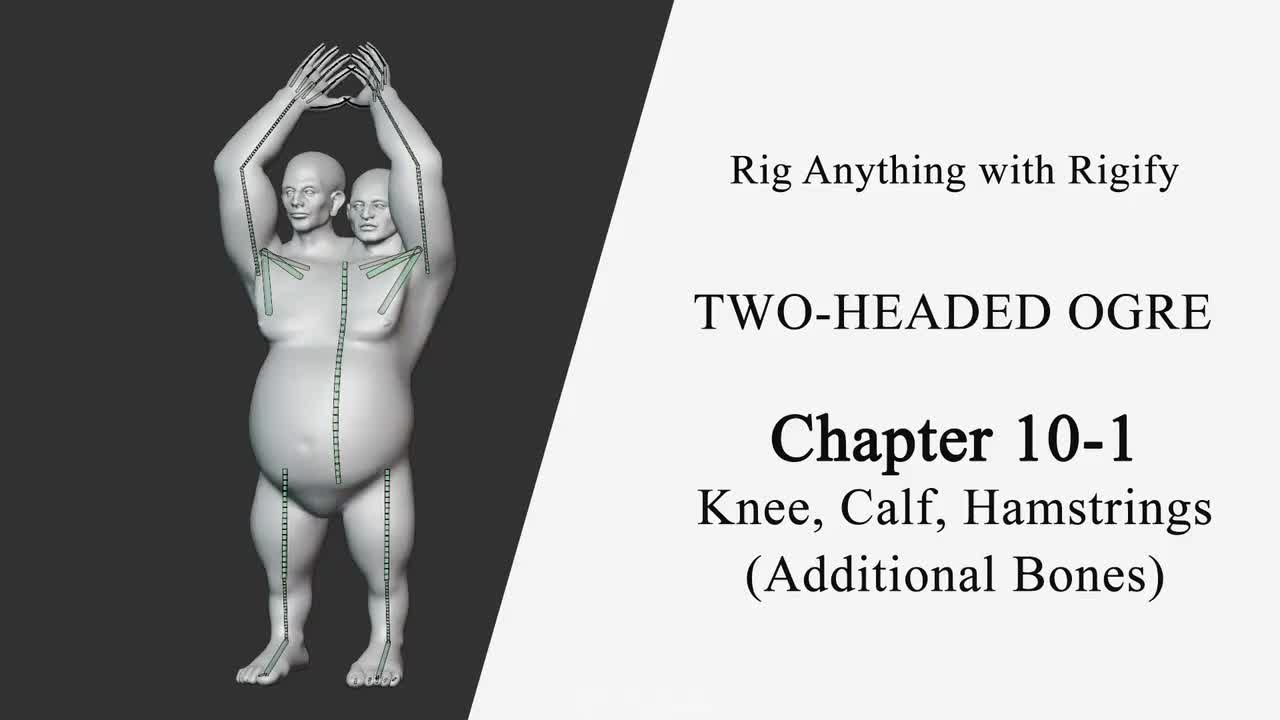 #10-1：自定义膝部骨骼