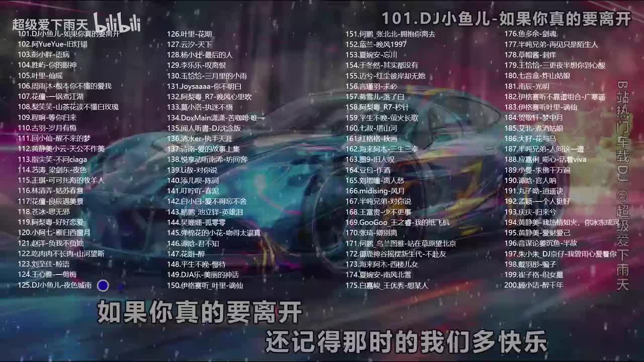 车载DJ歌曲400首P2