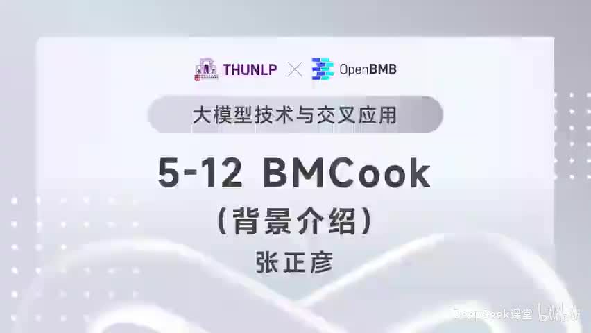 【清华大模型教程】BMCook--背景介绍