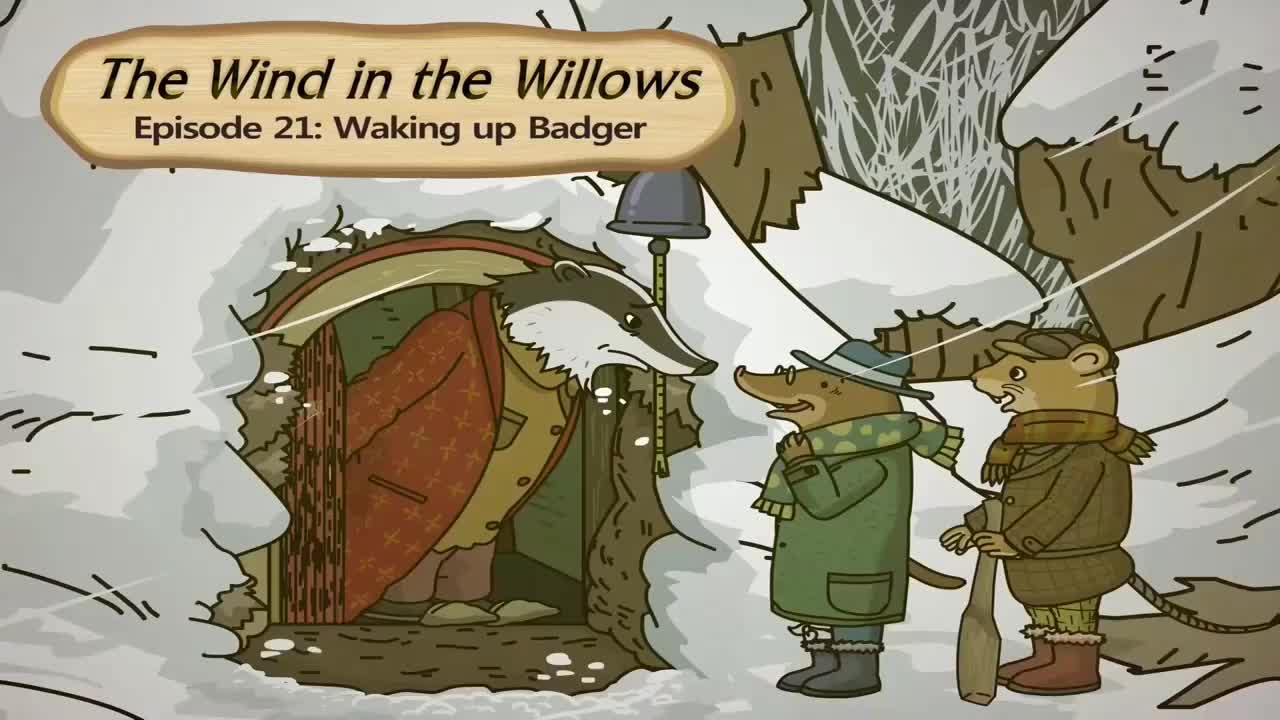 021 Waking up Badger 内嵌中英