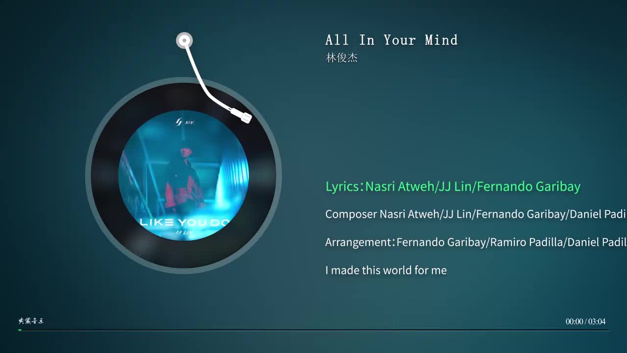 All In Your Mind-林俊杰