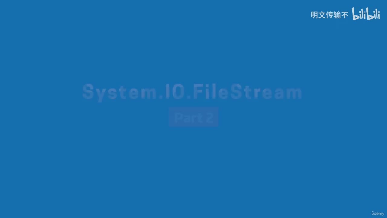 27-19. FileStream 类 - 第二部分