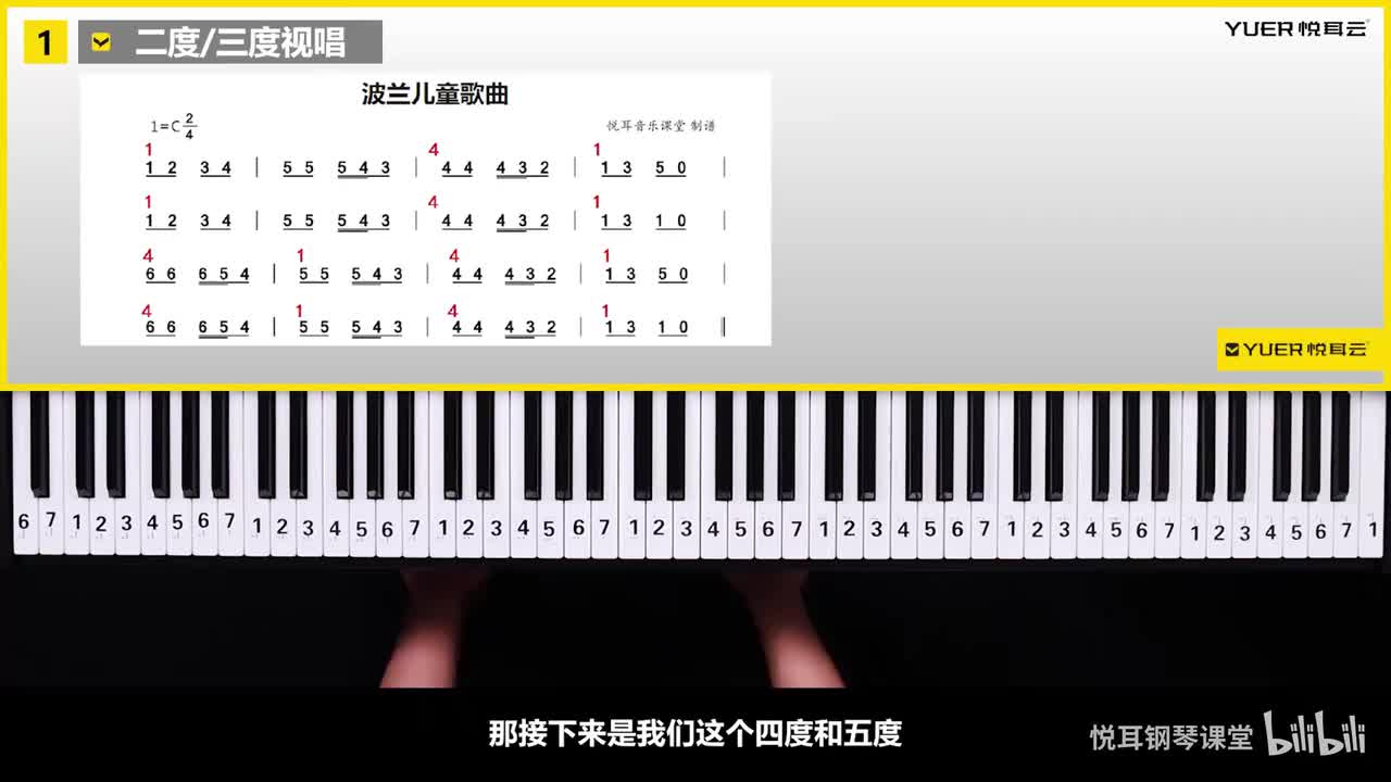 四度五度视唱