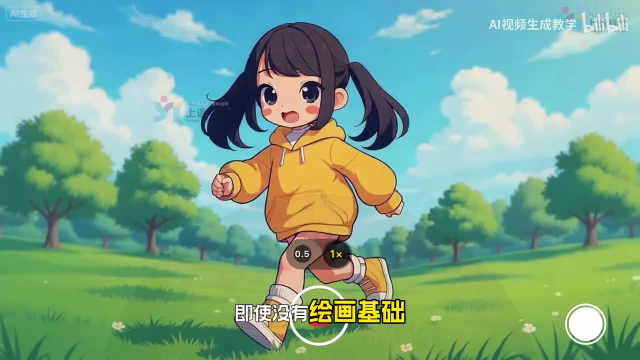 【AI视频案例】IP设计-插画、场景、海报