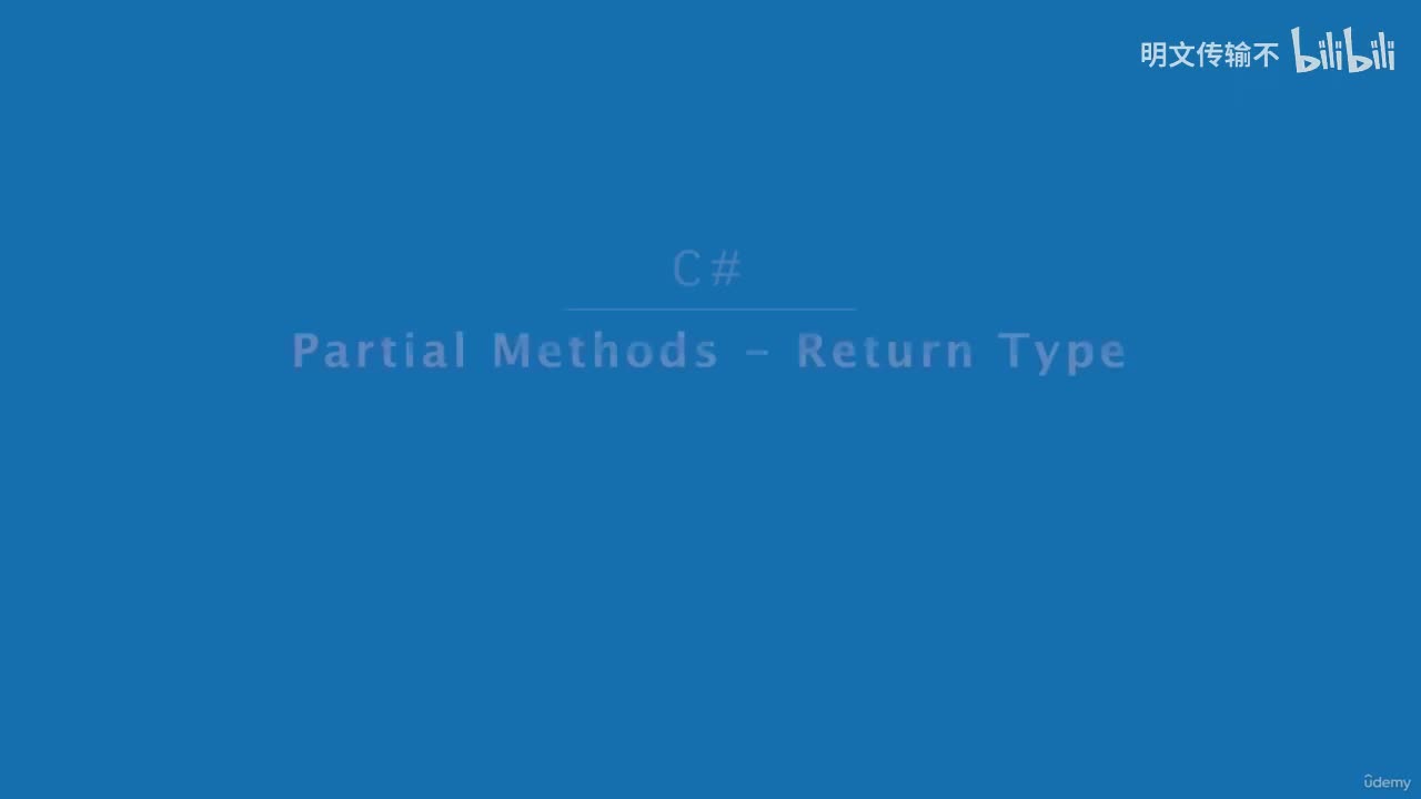 30-36. 部分方法返回类型
