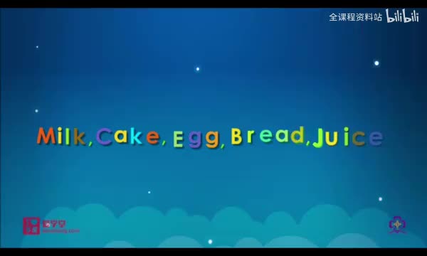 18.Milk cake egg bread juice