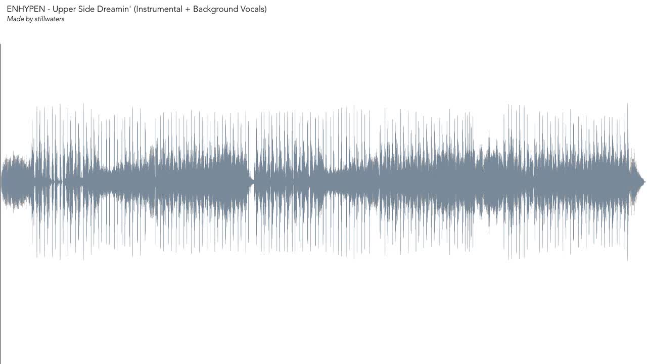 Upper Side Dreamin' (Instrumental + Background Vocals)