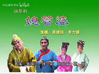 媳管婆周银侠李大眼琴书