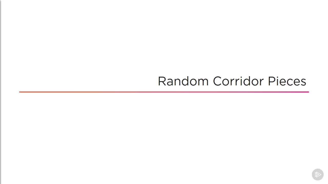25 - Random Corridor Pieces