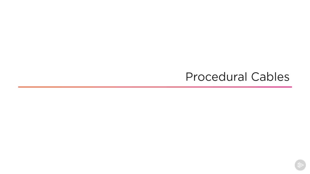 57 - Procedural Cables