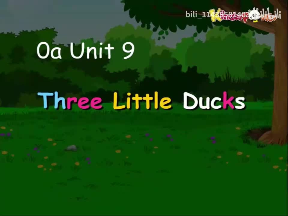 0a Unit 9Three Little Ducks