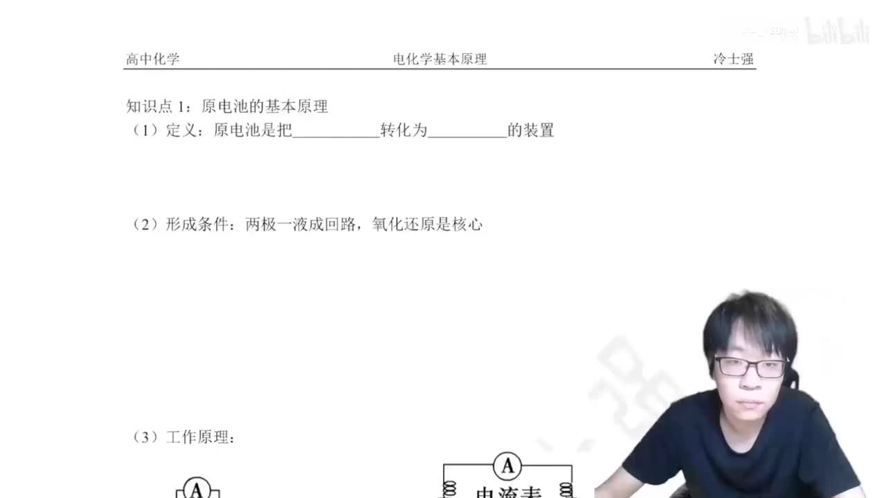 1.5.6.1 基本原电池电解池装置和电化学应用