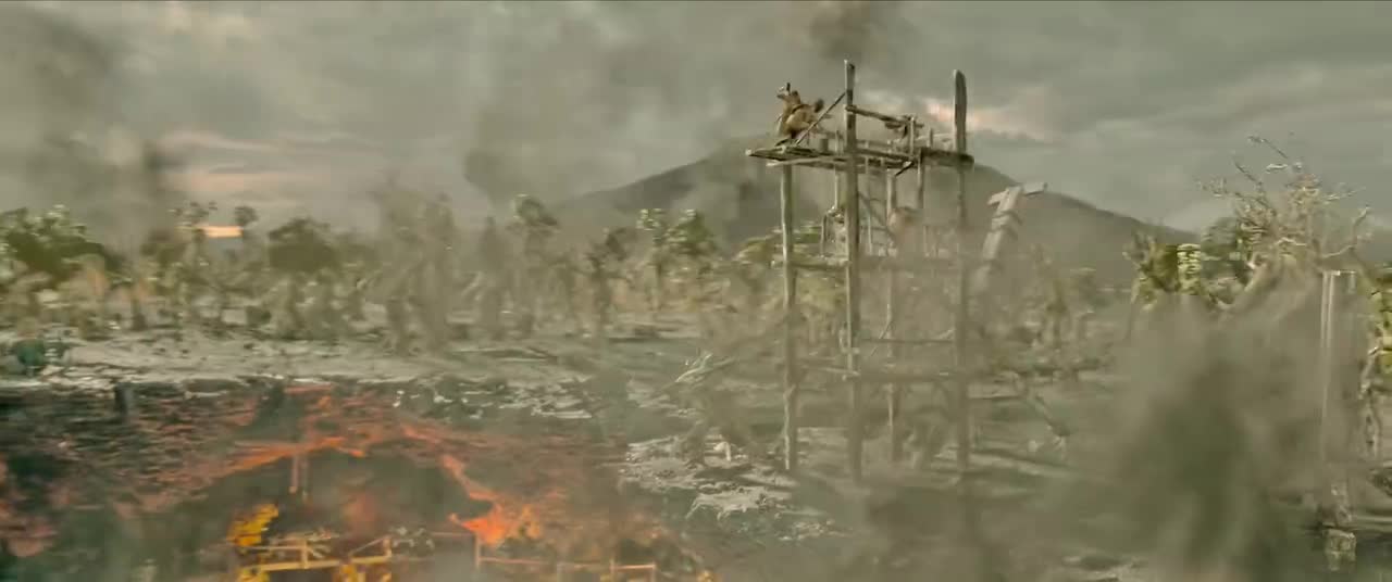 树人捣毁萨鲁曼毕生心血