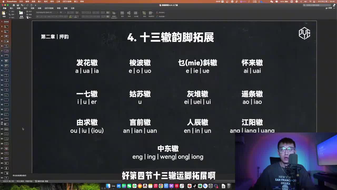 016-十三辙韵脚拓展