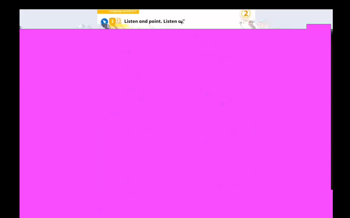 练习册 Unit 2 At school 2