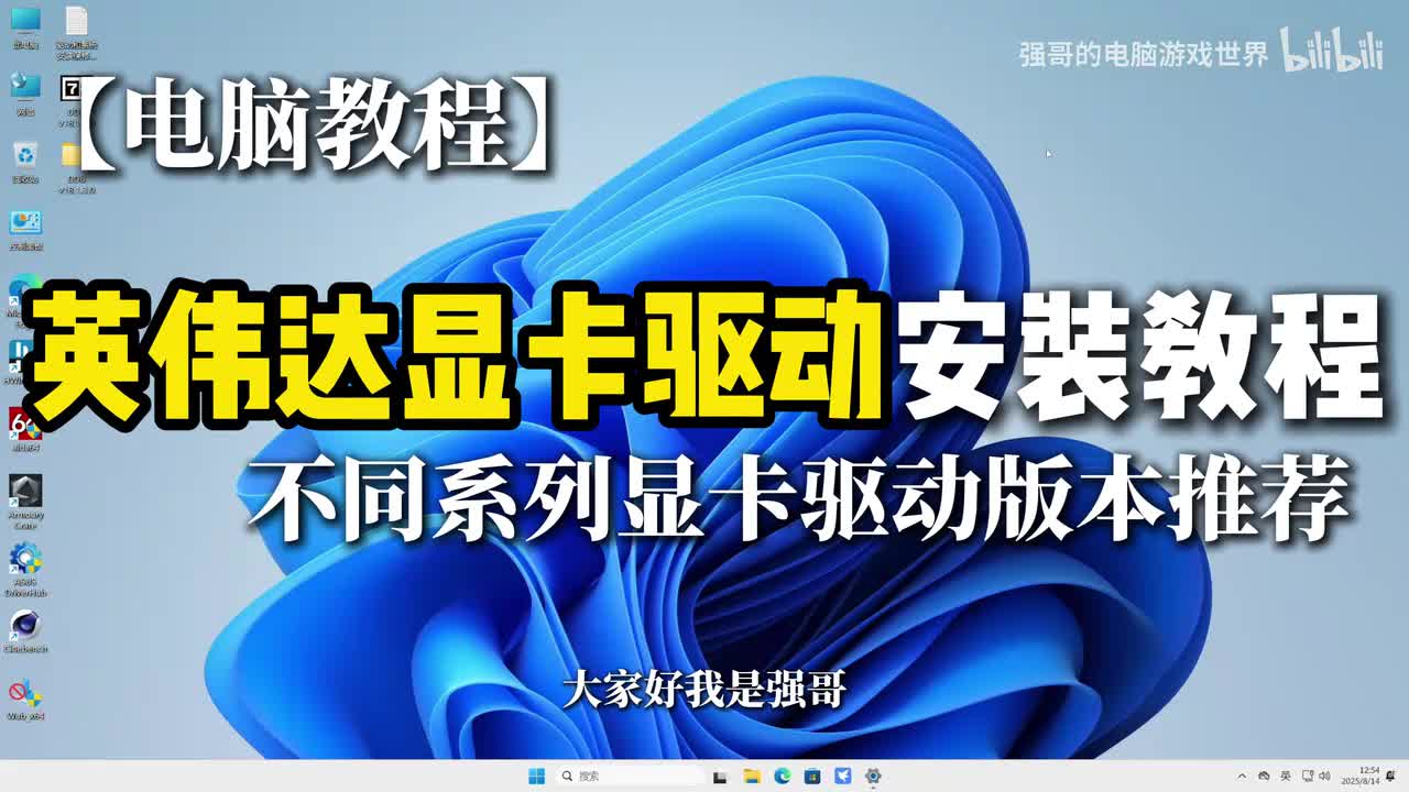 英伟达显卡驱动安装教程完整版