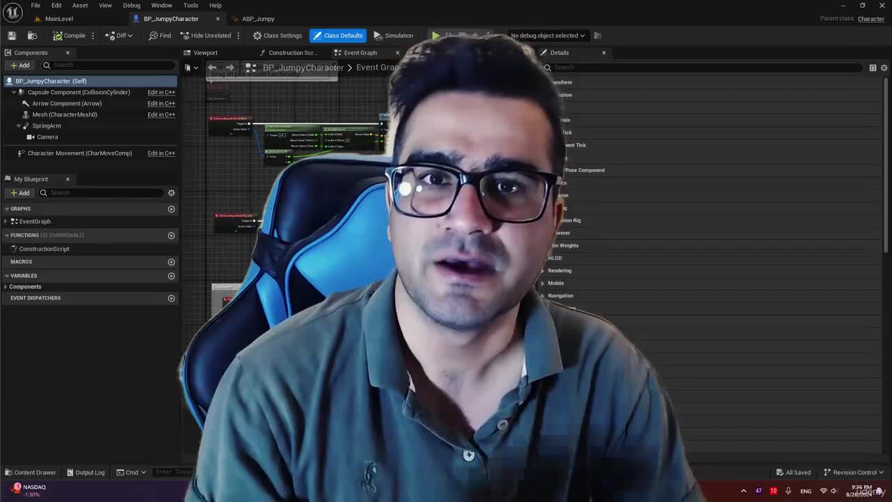 08. Jumpy 21 - Air locomotion state machin