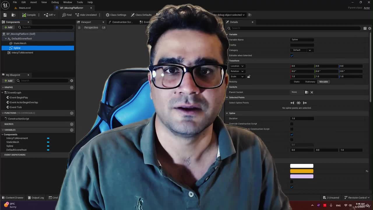 08. Jumpy 28 - Spline points