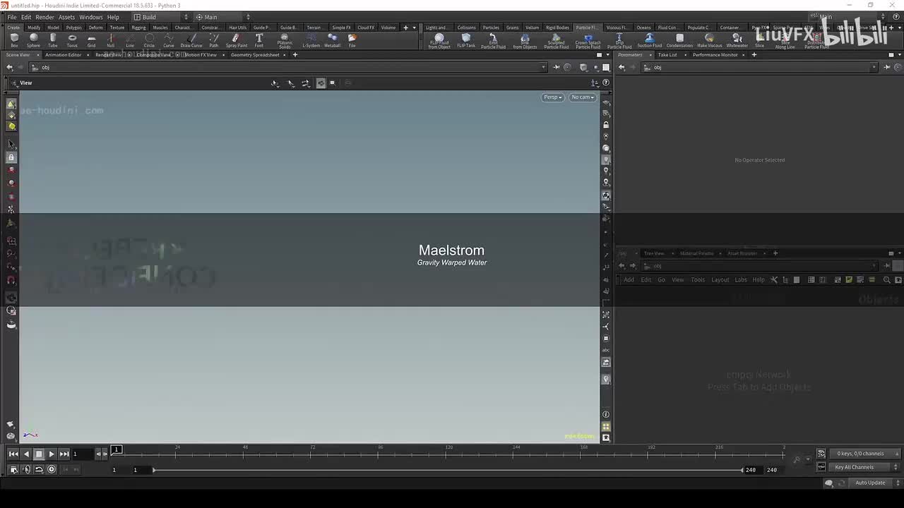06-05. 重力扭曲水面