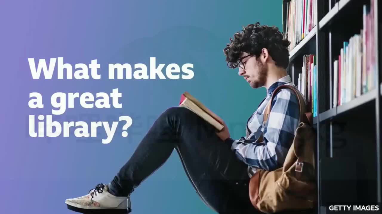 64.What makes a great library