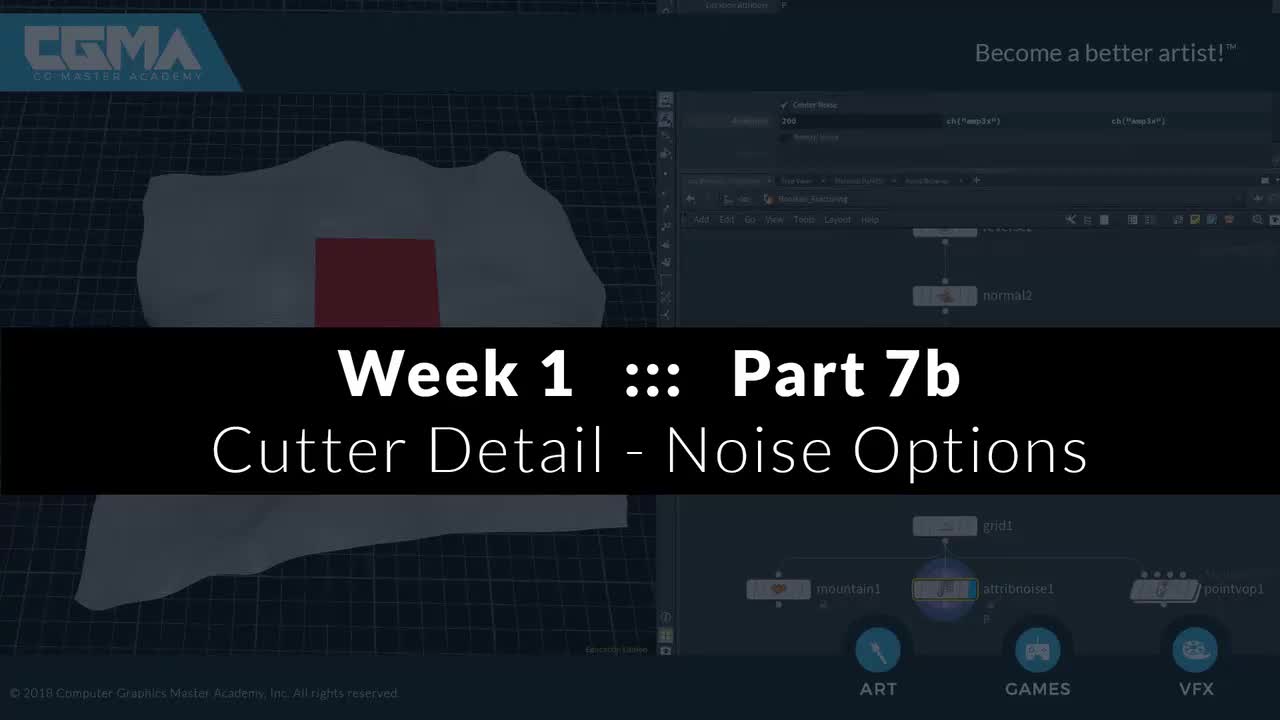 9 Cutter Detail Noise Options