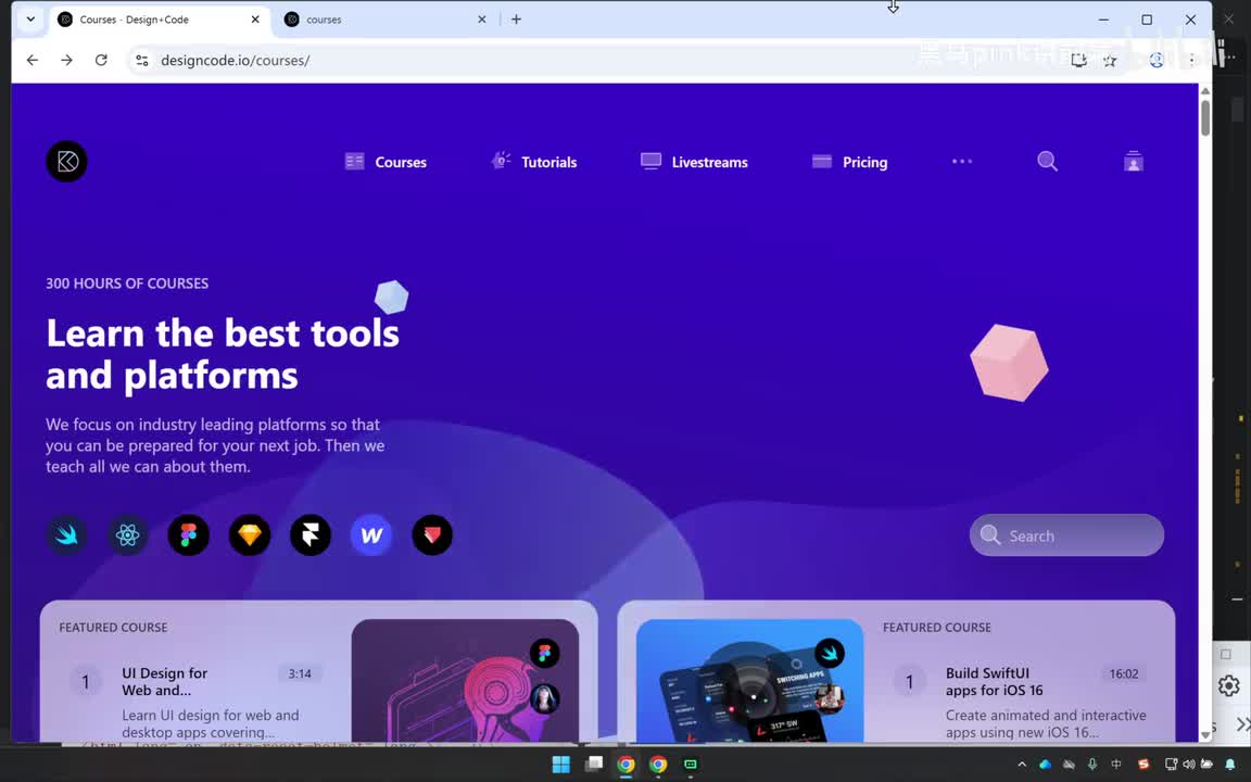 180-designcode响应式项目-小圆飘动动画效果