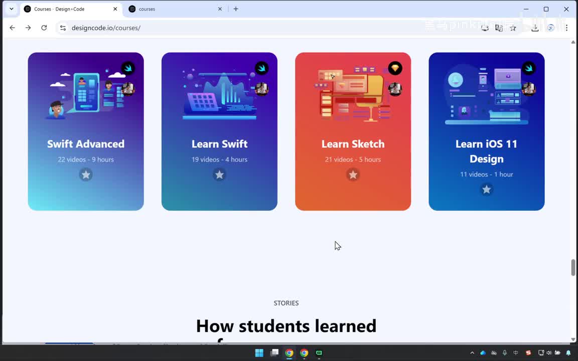 176-designcode响应式项目-故事卡片模块搭建