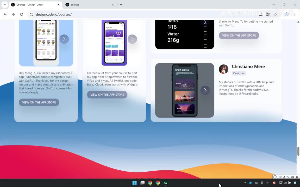 178-designcode响应式项目-clip path裁剪波浪图形