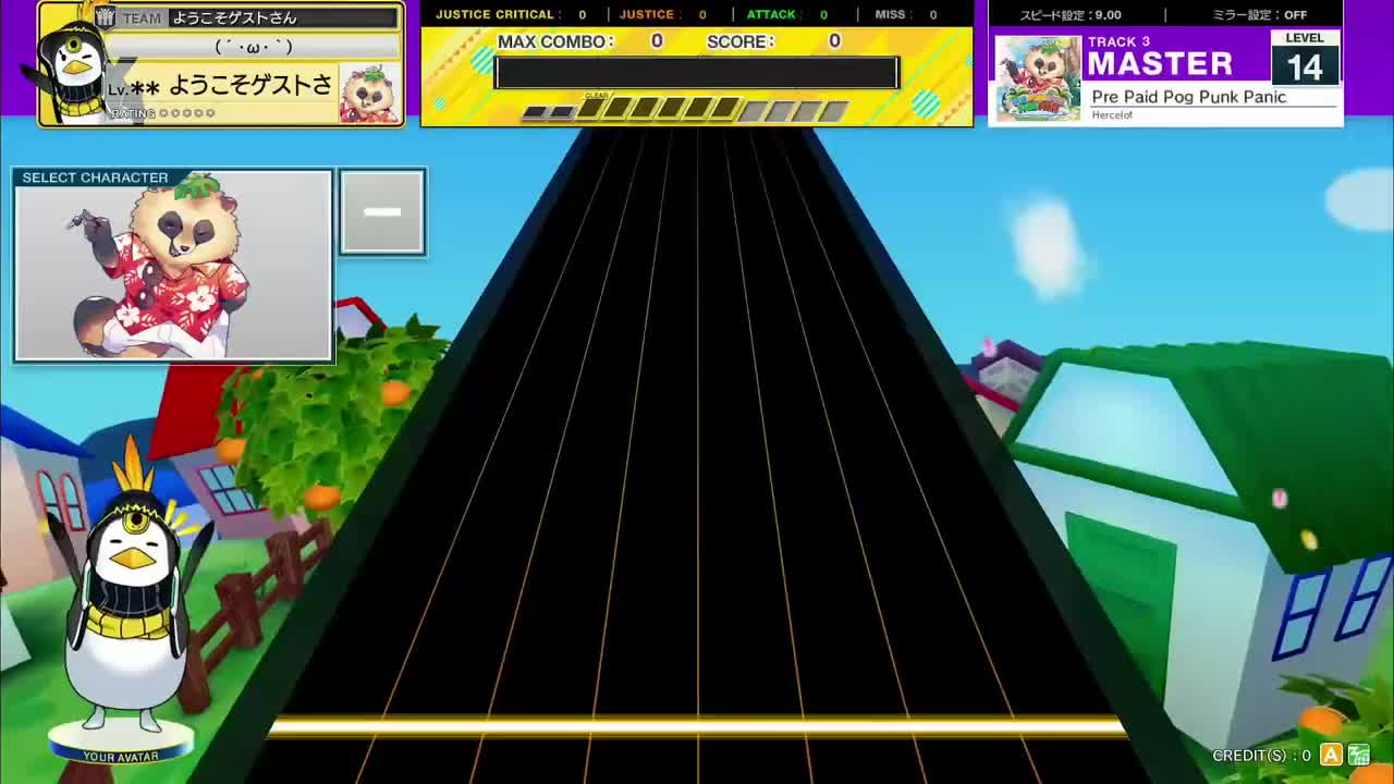 14.2(X-V) Pre Paid Pog Punk Panic [MASTER 14] (譜面確認) [CHUNITHM チュウニズム]