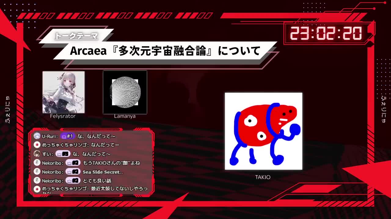 《多次元宇宙融合論》杂谈（From【ふぇりにゃラジオ】 #3）